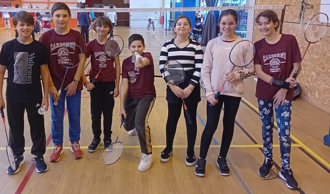 Tournoi par équipe du 13 décembre au gymnase du collège de Carbonne